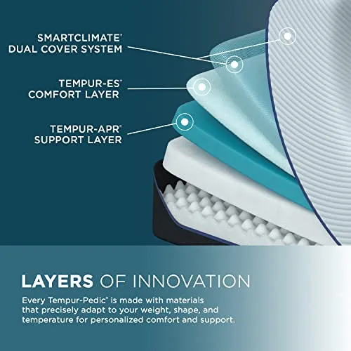 Tempur-Pedic ProAdapt 12-Inch Soft Mattress, Twin