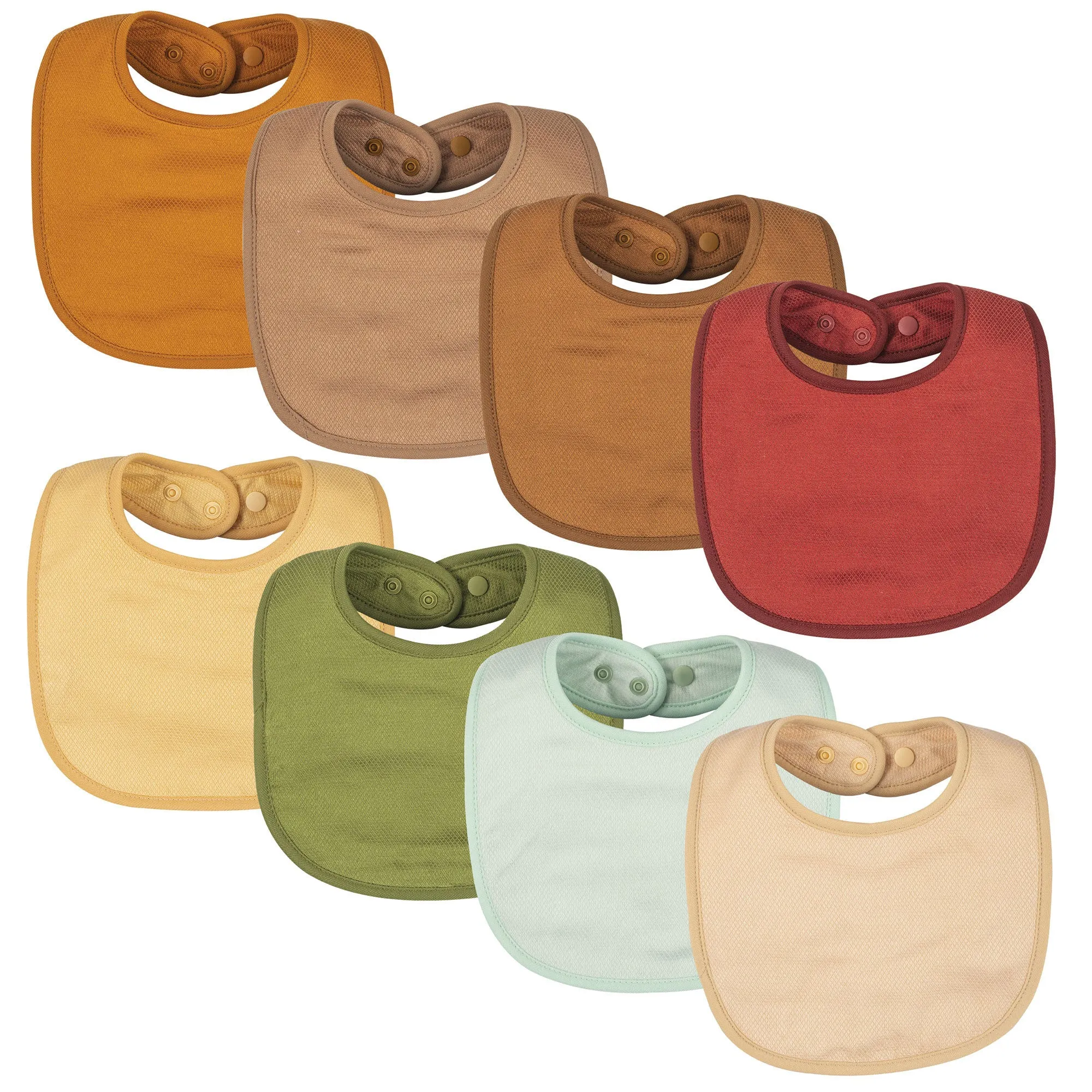 Tiny Twinkle - Kaffle Feeder Bib 8 Pack