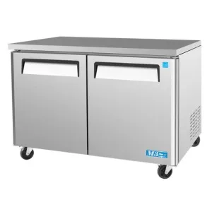 Turbo Air MUR-48-N Undercounter Refrigerator 12 cu ft Two Doors