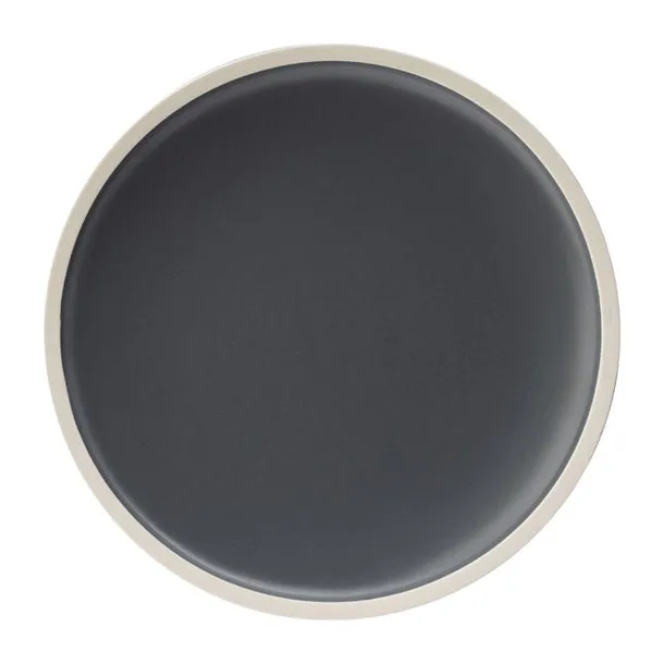 Utopia Forma Plates Charcoal 265mm (Pack of 6) - HX341