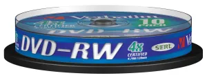 Verbatim Datalifeplus - Dvd-Rw X 10 - 4.7 Gb - Storage Media