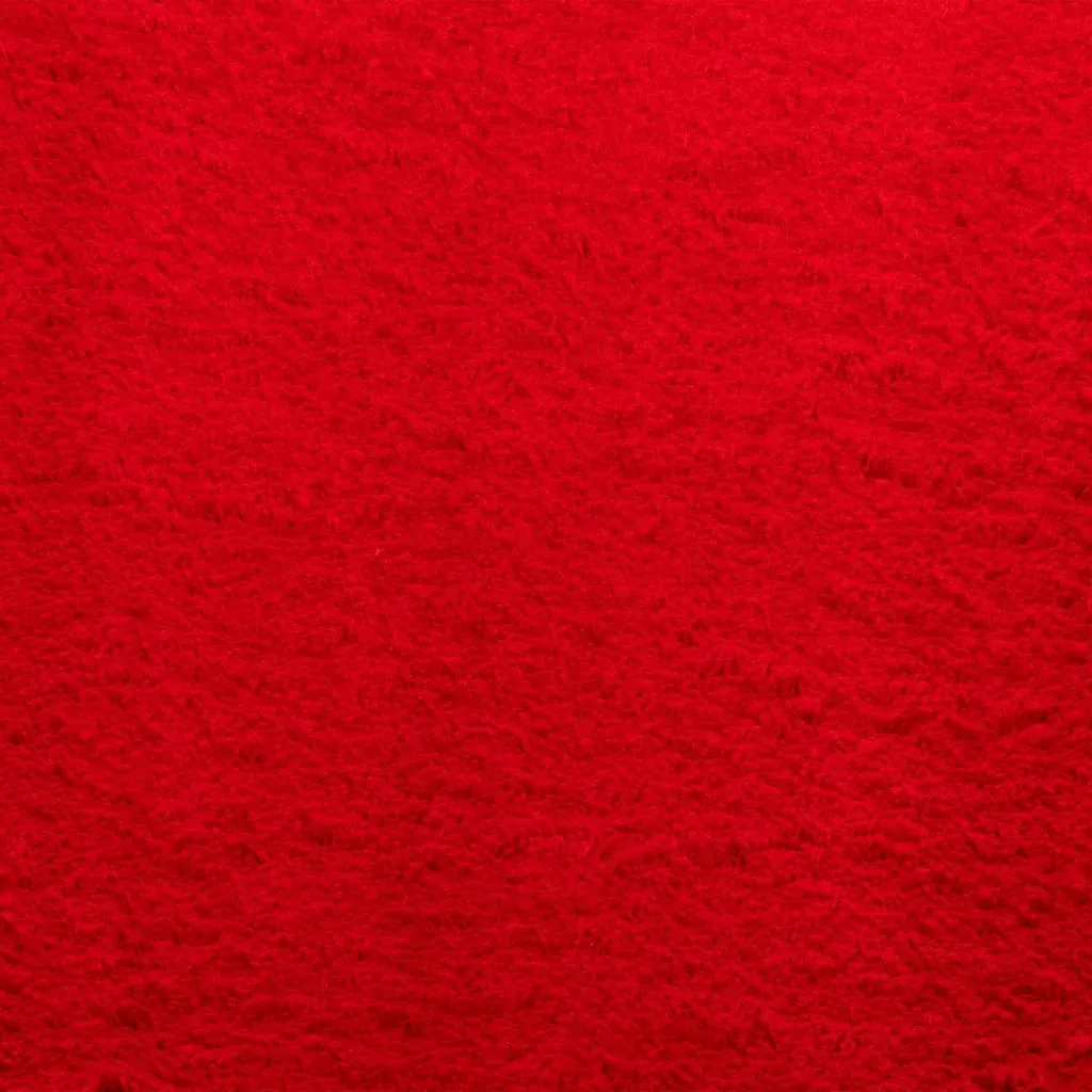 vidaXL HUARTE Soft Red Rug 200 x 280 cm | Short Pile, Washable, Non-Slip, OEKO-TEX Certified